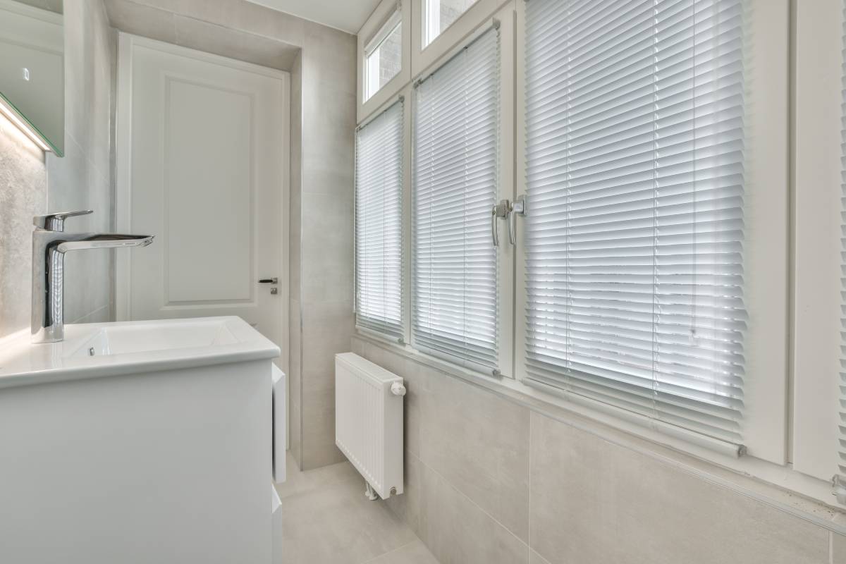 PVC plantation shutters bathroom moisture resistant